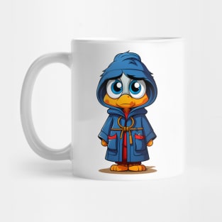 Cute cartoon duck in pajamas Mug